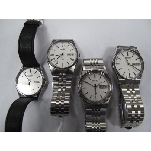 13 - A Collection of Seiko Gent's Wristwatches, including ref: 7000-8000 (boxed); 7123-8430 (boxed); 7123... 