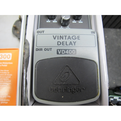 306 - Guitar Effects Pedals and Accessories, (all untested).