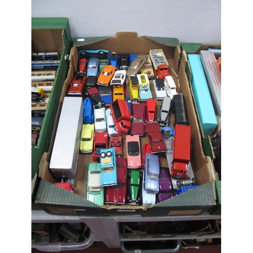 339 - Approximately Fifty Diecast Vehicles, by Dinky, Corgi, and others, all repainted, Code 3, 'cut and s... 