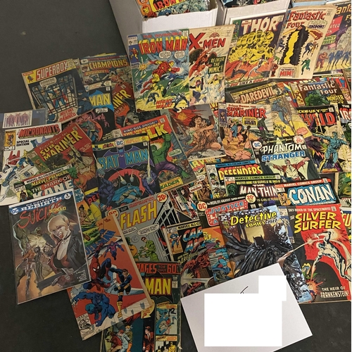 493 - Approximately One Thousand American Comics 1960's and later by Marvel, DC, Malibu, Wildstorm, Image ... 