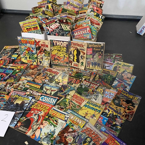 493 - Approximately One Thousand American Comics 1960's and later by Marvel, DC, Malibu, Wildstorm, Image ... 