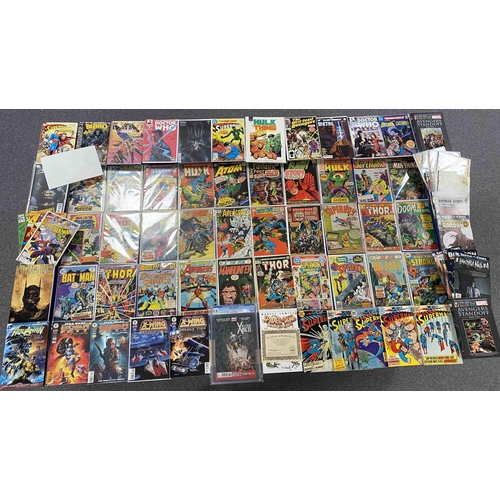 496 - Approximately One Hundred and Eighty 1960's to Modern American Comic Books. To include comics by Mar... 