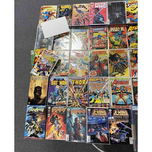 496 - Approximately One Hundred and Eighty 1960's to Modern American Comic Books. To include comics by Mar... 