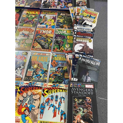 496 - Approximately One Hundred and Eighty 1960's to Modern American Comic Books. To include comics by Mar... 