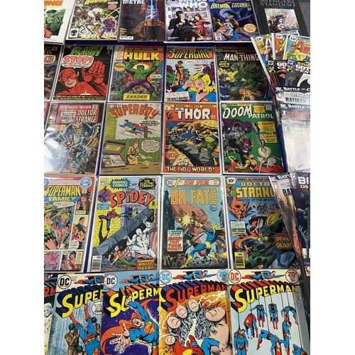 496 - Approximately One Hundred and Eighty 1960's to Modern American Comic Books. To include comics by Mar... 