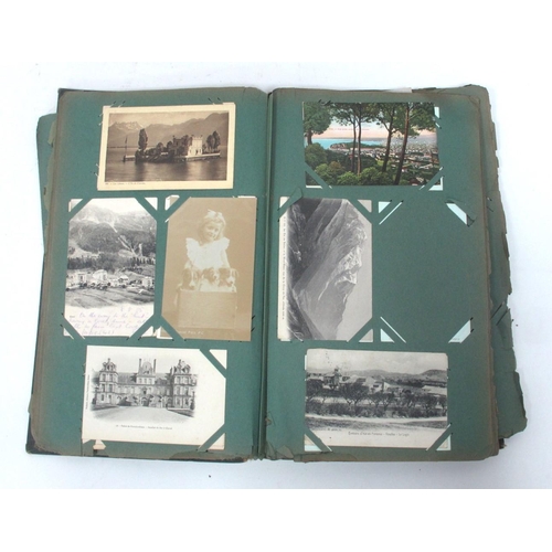 1351 - An Album of Early XX Century Picture Postcards, to include mainly topographical views of European to... 