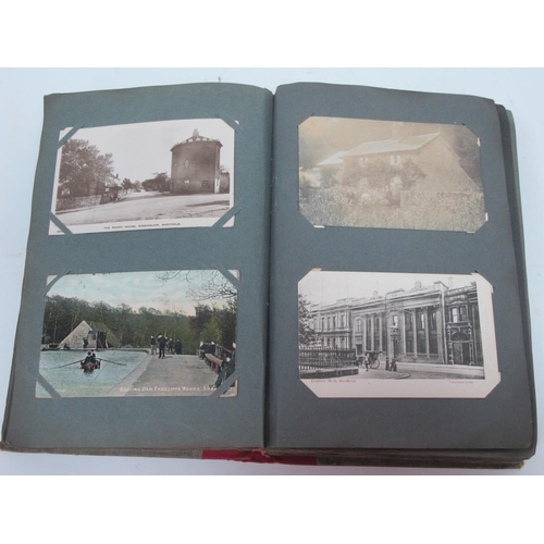 1353 - An Album of approximately 250 Early XX Century Picture Postcards of Sheffield Interest, to include: ... 