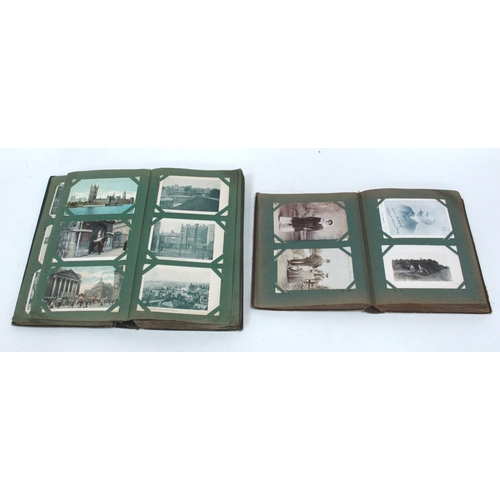 1358 - Two Albums of Early XX Century Picture Postcards, to include: greetings, comic, religious and Britis... 