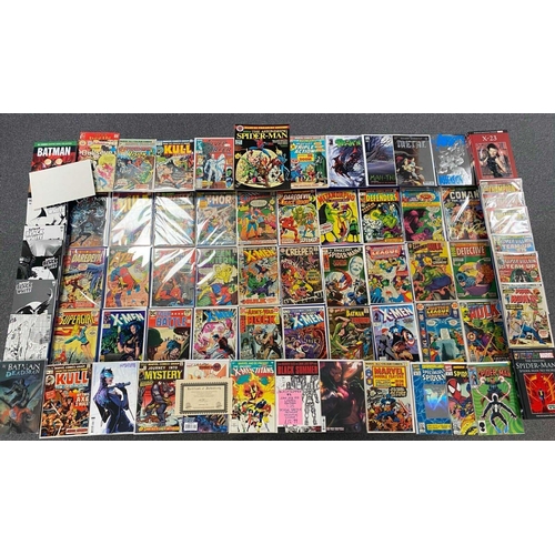 383 - Approximately One Hundred and Sixty 1960's to Modern American Comic Books. To include comics by Marv... 