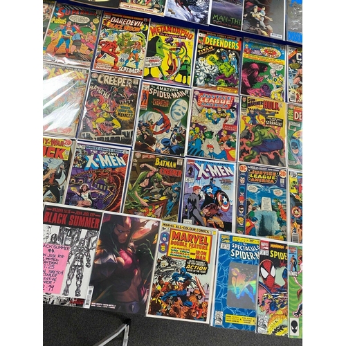 383 - Approximately One Hundred and Sixty 1960's to Modern American Comic Books. To include comics by Marv... 