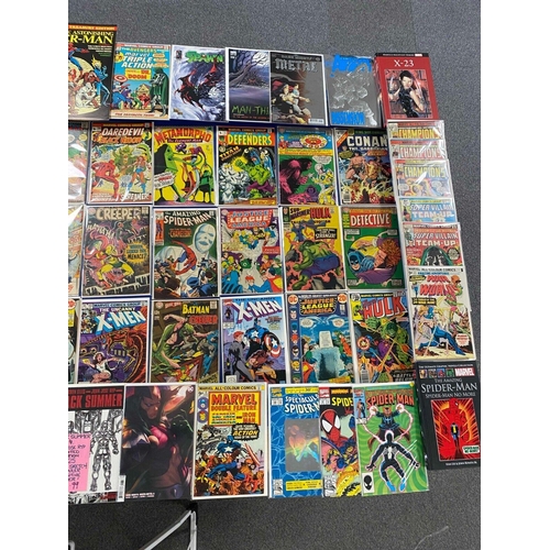 383 - Approximately One Hundred and Sixty 1960's to Modern American Comic Books. To include comics by Marv... 