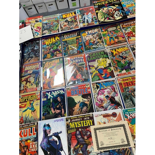 383 - Approximately One Hundred and Sixty 1960's to Modern American Comic Books. To include comics by Marv... 