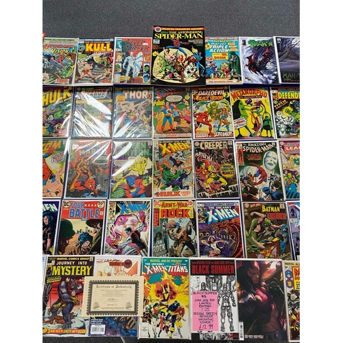 383 - Approximately One Hundred and Sixty 1960's to Modern American Comic Books. To include comics by Marv... 