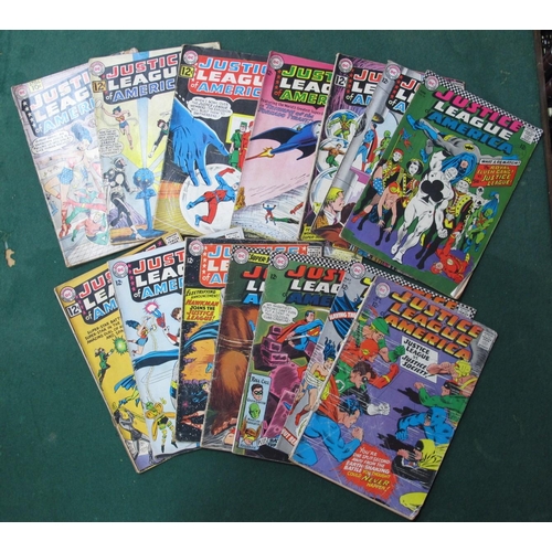 406 - Fifteen Justice League of America Comics by DC to include #5 (key issue), #12 (key issue), #13, #14 ... 