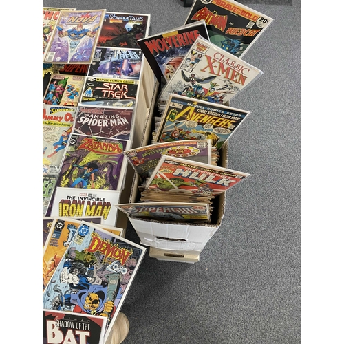 390 - Approximately Five Hundred and Fifty American Comics.1960's Silver Age to Modern by Marvel, DC and I... 