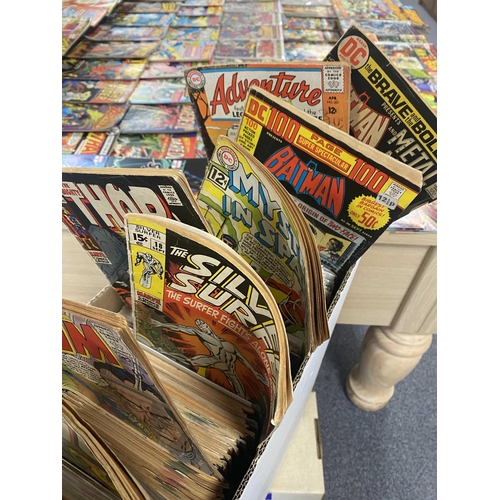 396 - Approximately Five Hundred and Fifty American Comics.1960's Silver Age to Modern by Marvel, DC and I... 