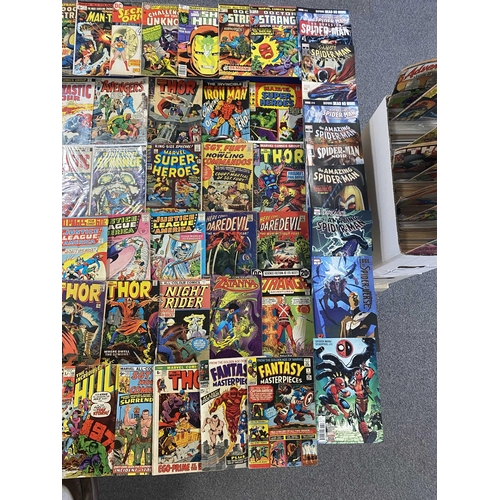 396 - Approximately Five Hundred and Fifty American Comics.1960's Silver Age to Modern by Marvel, DC and I... 