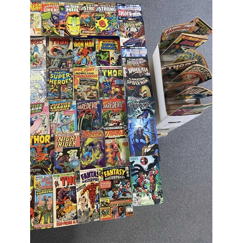 396 - Approximately Five Hundred and Fifty American Comics.1960's Silver Age to Modern by Marvel, DC and I... 