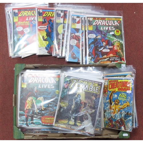 398 - Approximately Sixty-Eight Comics by Marvel, DC, Curtis and Independent Titles, to include Dracula Li... 