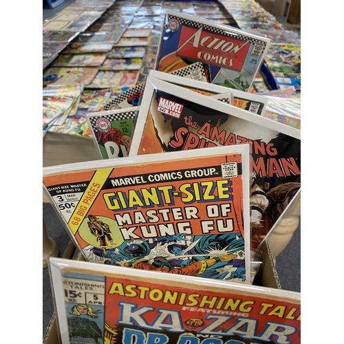 400 - Approximately Five Hundred and Fifty American Comics.1960's Silver Age to Modern by Marvel, DC and I... 