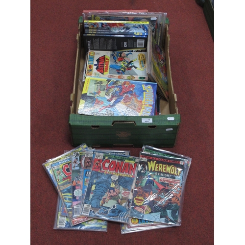 404 - Approximately Ninety Comic Books and Comic Annuals by Marvel, DC, Universal City Studios etc, to inc... 