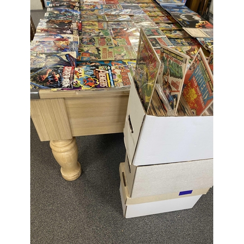 406 - Approximately Five Hundred and Fifty American Comics.1960's Silver Age to Modern by Marvel, DC and I... 