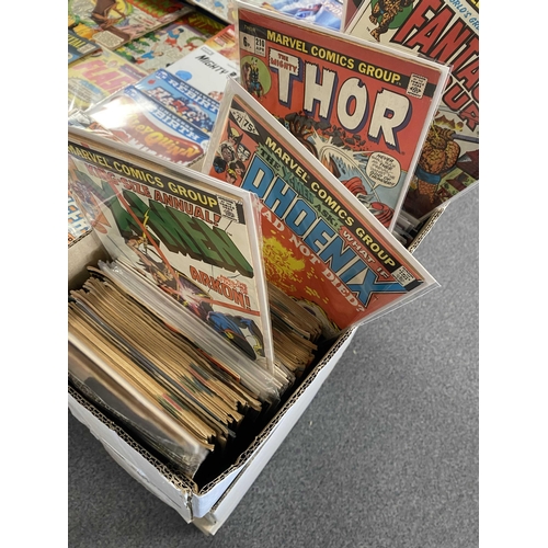 406 - Approximately Five Hundred and Fifty American Comics.1960's Silver Age to Modern by Marvel, DC and I... 