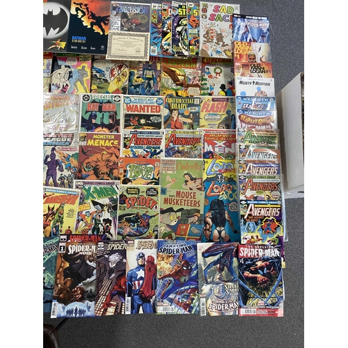 406 - Approximately Five Hundred and Fifty American Comics.1960's Silver Age to Modern by Marvel, DC and I... 