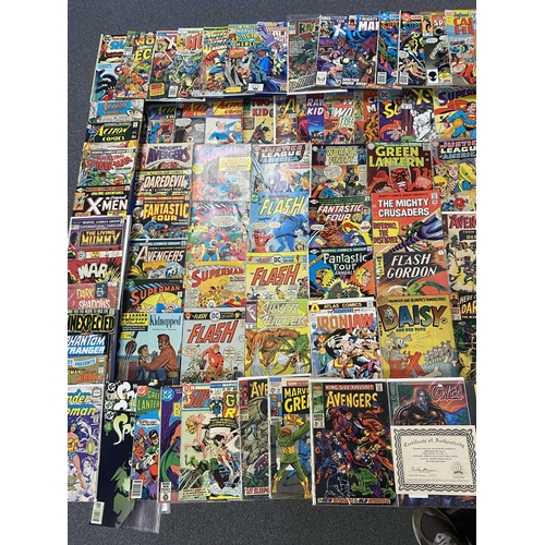 410 - Approximately Five Hundred and Fifty American Comics.1960's Silver Age to Modern by Marvel, DC and I... 