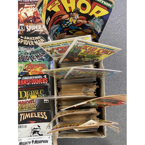 410 - Approximately Five Hundred and Fifty American Comics.1960's Silver Age to Modern by Marvel, DC and I... 