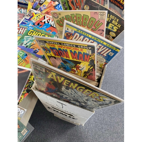 417 - Approximately Five Hundred and Fifty American Comics.1960's Silver Age to Modern by Marvel, DC and I... 