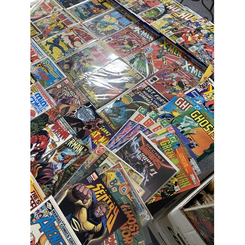 417 - Approximately Five Hundred and Fifty American Comics.1960's Silver Age to Modern by Marvel, DC and I... 