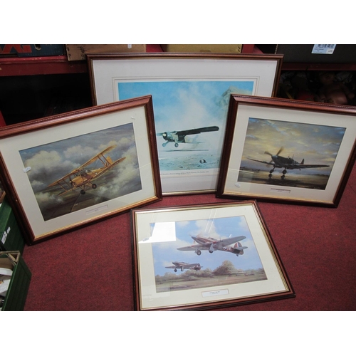 1012 - David Shepherd, '656 Squadron' colour print, pencil signed, 38.5 x 51cm, another signed limited edit... 