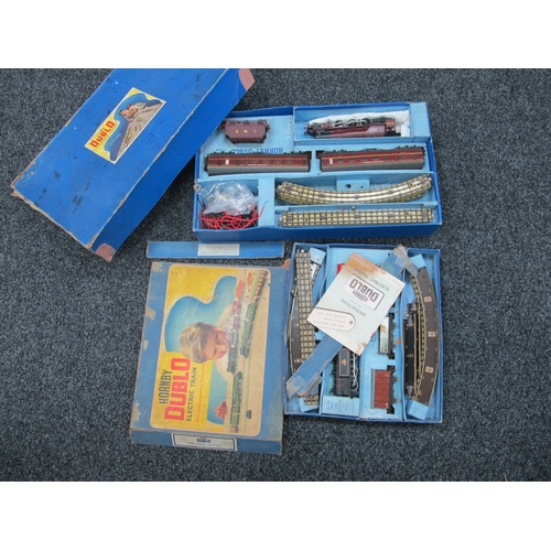 229 - Two Original Hornby Dublo Electric Train Sets to include EDP2 Passenger Train, 'Duchess of Atholl', ... 