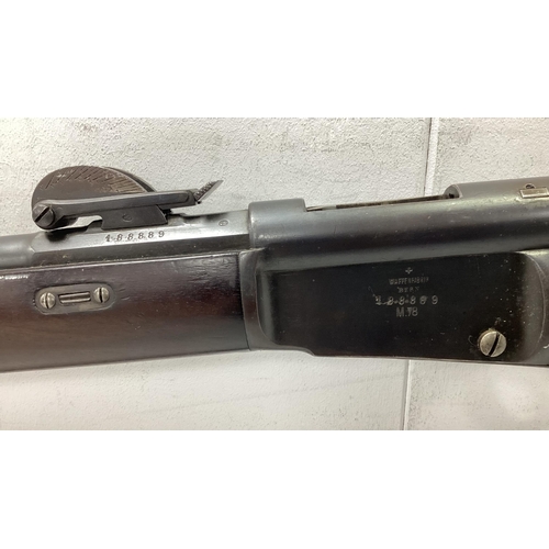 318 - Swiss M78 Vetterli 10.4mm Bolt Action Rifle, with manufacturer mark 'Waffenfabrik Bern' and matching... 