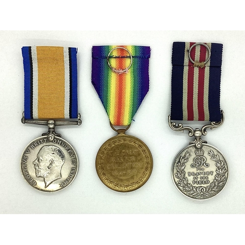 478 - Scarce Collection of WWI Medals and Ephemera, relating to the service of two brothers in the British... 