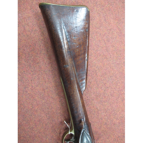 320 - British India Pattern Circa 1810 'Brown Bess' Flintlock Musket, marked 'Tower' with 'GR' crown devic... 