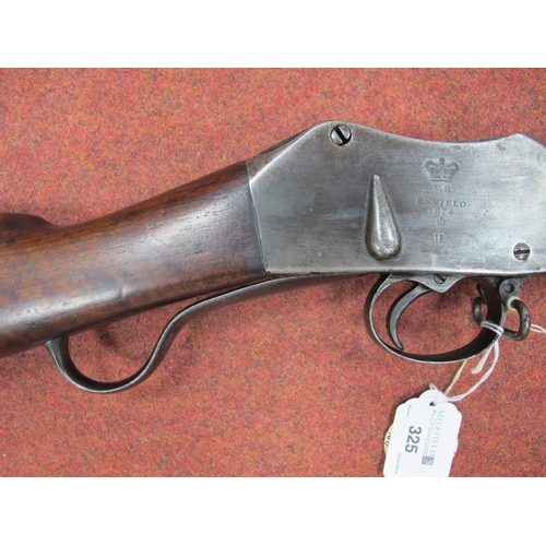 325 - Anglo Zulu War British Mark II Martini Henry Rifle, manufactured by 'Enfield' and dated to year 1874... 