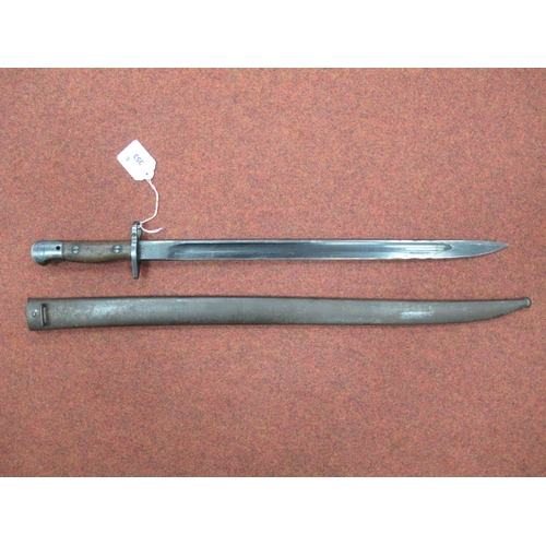 353 - WWII Australian 1907 Pattern Bayonet, with various marks on blade including Year '42', manufacturer ... 