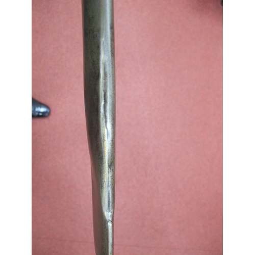 321 - Light Cavalry Type Sabre and Scabbard, with possible modification replacement of grip and guard, bla... 