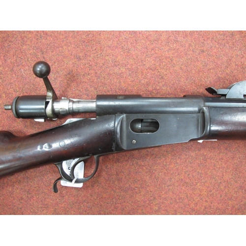 318 - Swiss M78 Vetterli 10.4mm Bolt Action Rifle, with manufacturer mark 'Waffenfabrik Bern' and matching... 