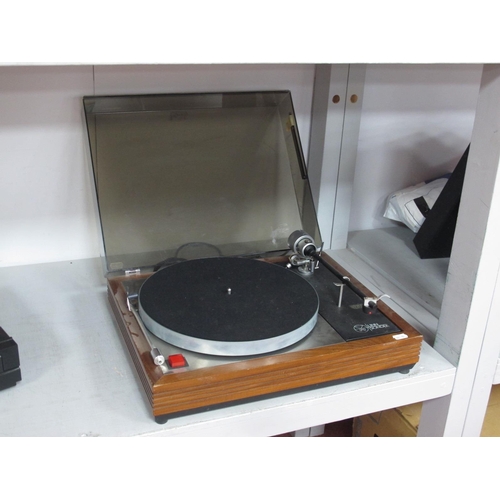 414 - Linn Sondek LP12 Turntable, possibly a Syrinx tonearm installed (untested).