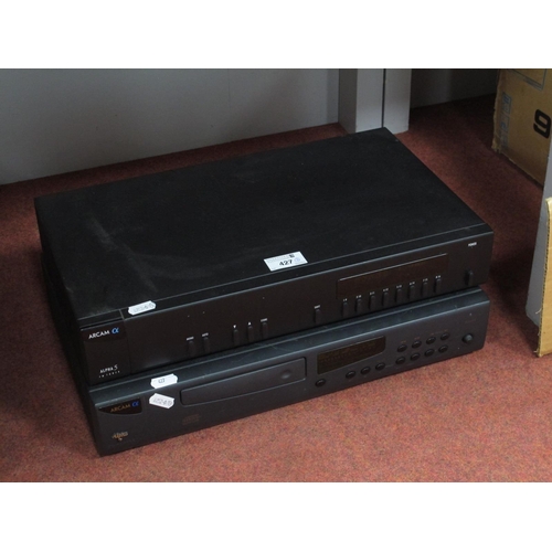 427 - Arcam Alpha 7 CD Player, Arcam Alpha 5 Turner, (both untested)