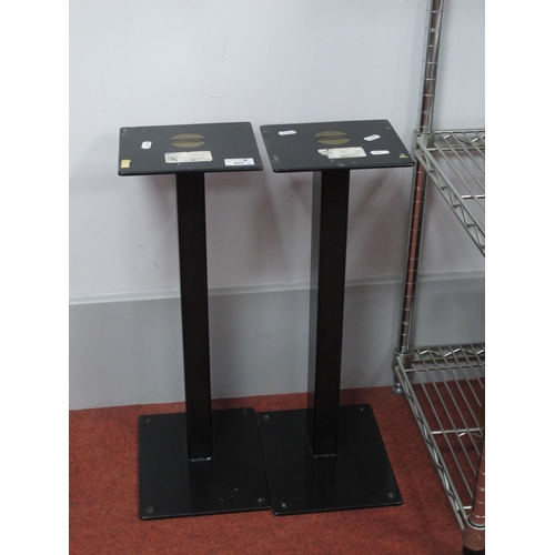 431 - Pair of Foundation Speaker Stands, 21.5