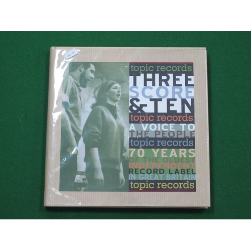 460 - Topic Records - Three Score and Ten (Topic TOPIC70, 2009) seven cds and book compilation includes th... 