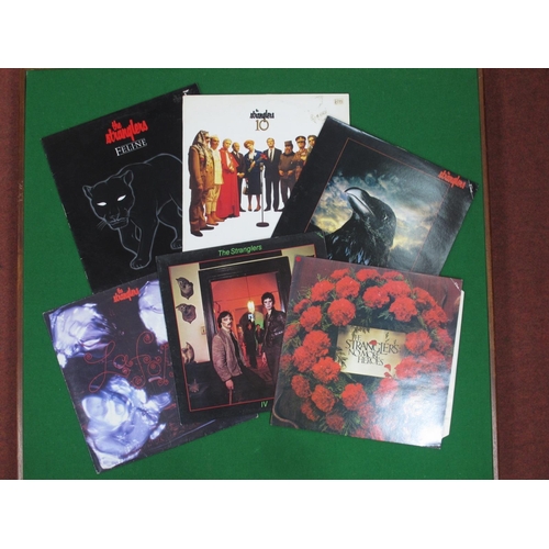 462 - Stranglers L.P's six to include ten (Epic 4664831), 1990), Feline (Epice EPC 25237, 1982), No More H... 