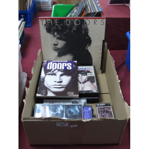 493 - The Doors Collection, to include LPs - Classics, Waiting For The Sun, and The Soft Parade, Audio cas... 