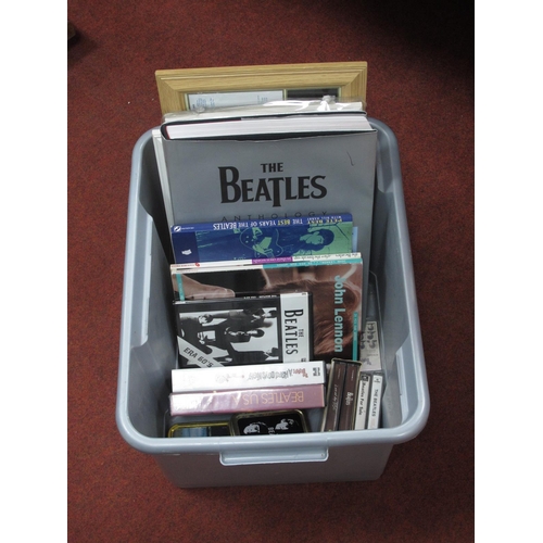 547 - Beatles Memorabilia to include The Beatles Anthology book, Beatles For Sale, Help, Rock n' Roll musi... 