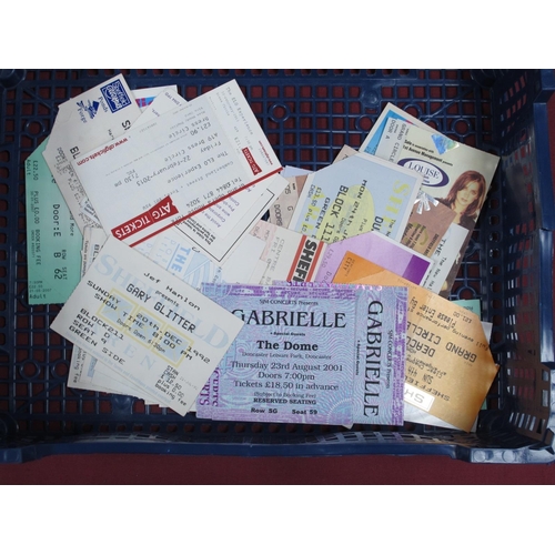 579 - A Quantity of Concert Tickets, artists include, Deacon Blue, Duran Duran, Simple Minds, Erasure, Dep... 