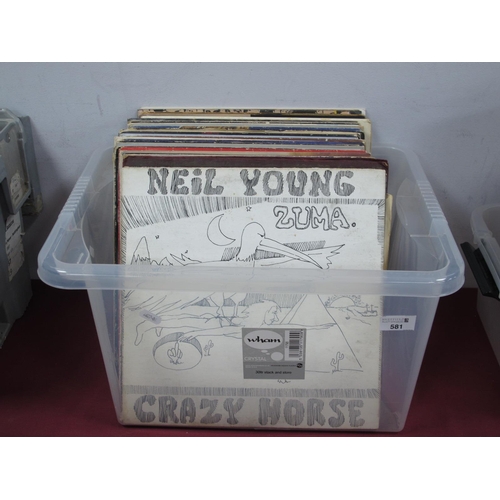 581 - Forty Albums, comprising of, Neil Young - Zuma, Beatles - Live At The Star Club, Pentangle - Basket ... 